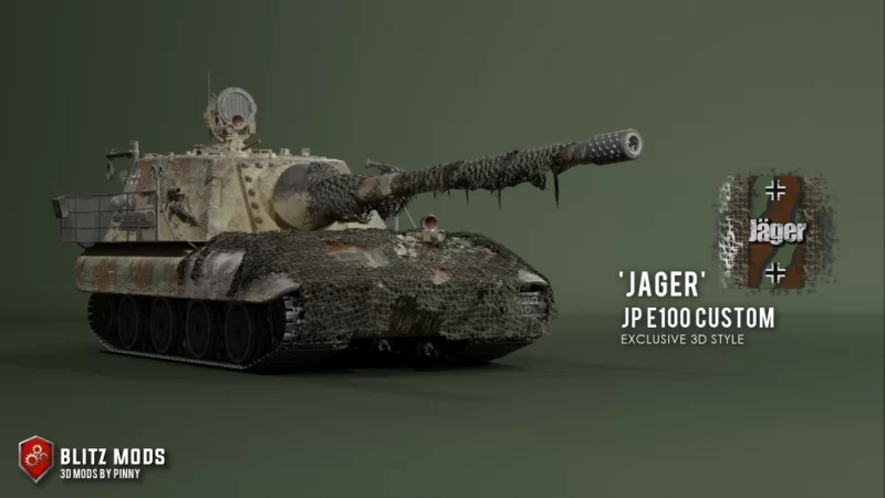 Ремоделинг Jagdpanzer E 100 «Jager»